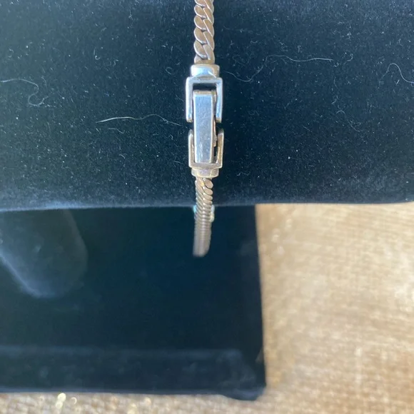 Sterling silver jc bracelet an pendant with beautiful crystals - Picture 3 of 8